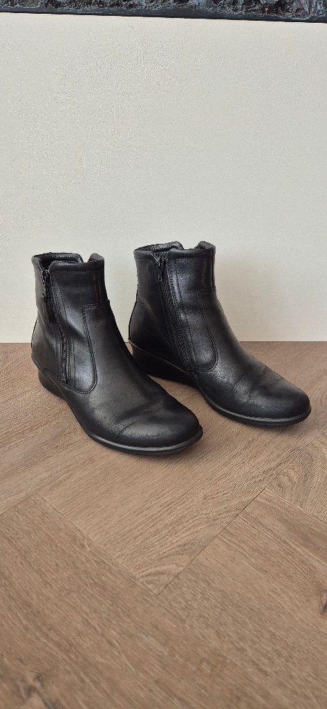 Zwarte ECCO Felicia Dames Laarzen - Maat 39, Ecco, Zwart, Lage of Enkellaarzen, Ophalen of Verzenden