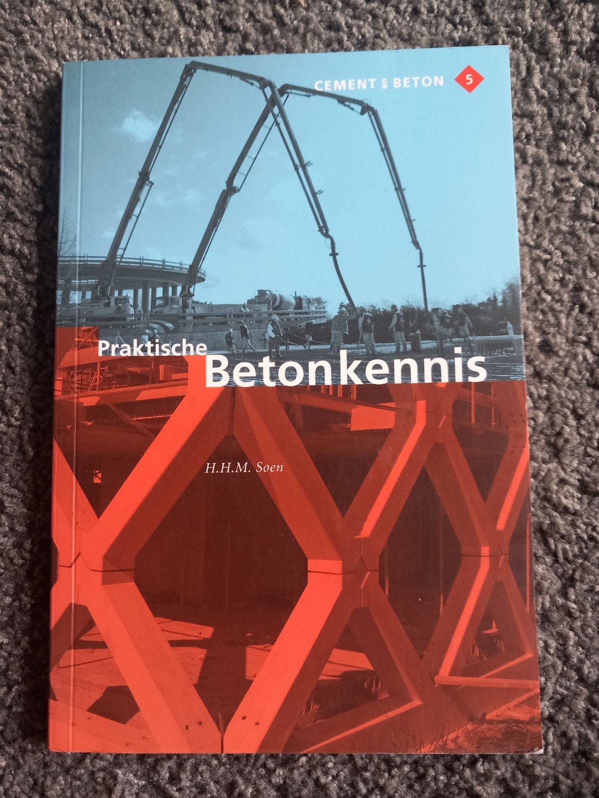 Praktische Betonkenis - Cement & Beton 5, Ophalen of Verzenden, Zo goed als nieuw, Bouwkunde, H.H.M. Soen