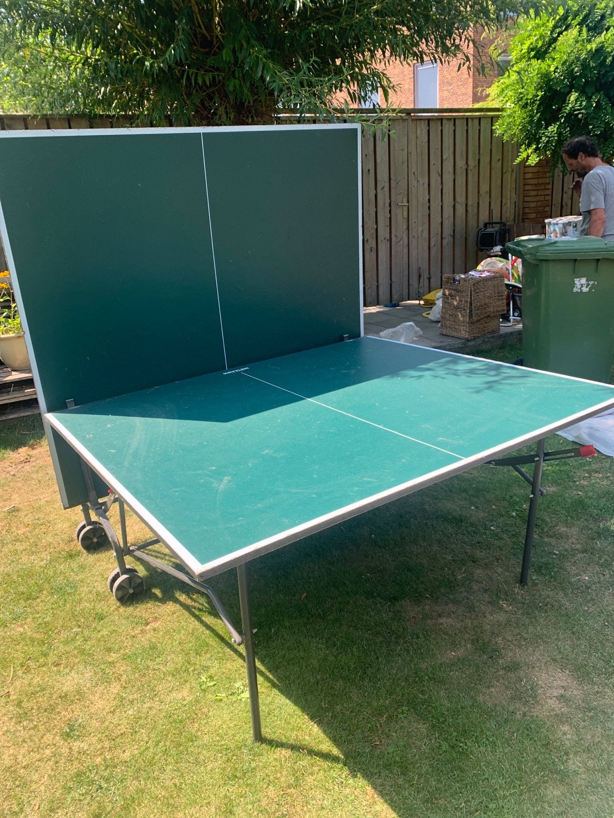 Kettler Tafeltennistafel - Inklapbaar en Verrijdbaar, Ophalen, Tafel Outdoor, Verrijdbaar