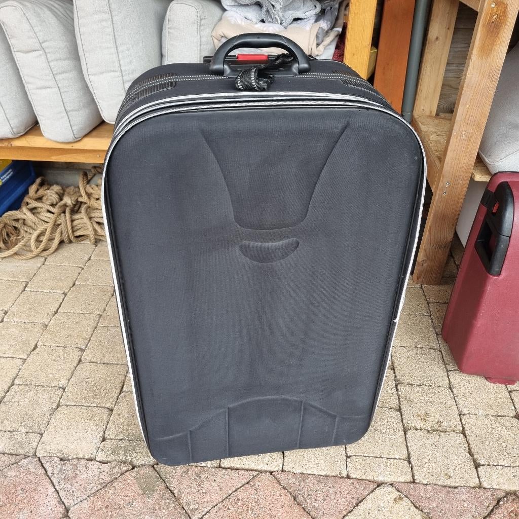 Grote reiskoffer, Sieraden, Tassen en Uiterlijk, Koffers, Ophalen, Overige materialen, Wieltjes, 45 tot 55 cm