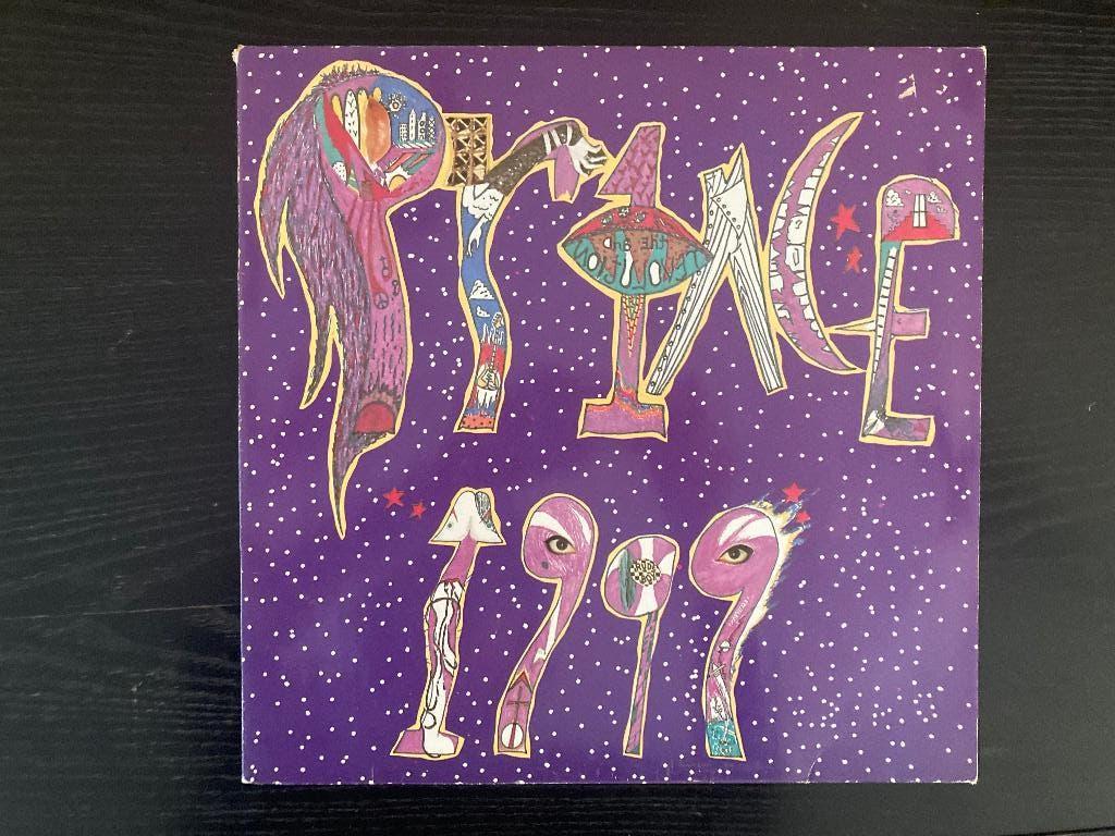 Vintage dubbel lp, Prince 1999, uit 1982, Gebruikt, 1980 - 1989, Inclusief binnenhoes, Ophalen of Verzenden
