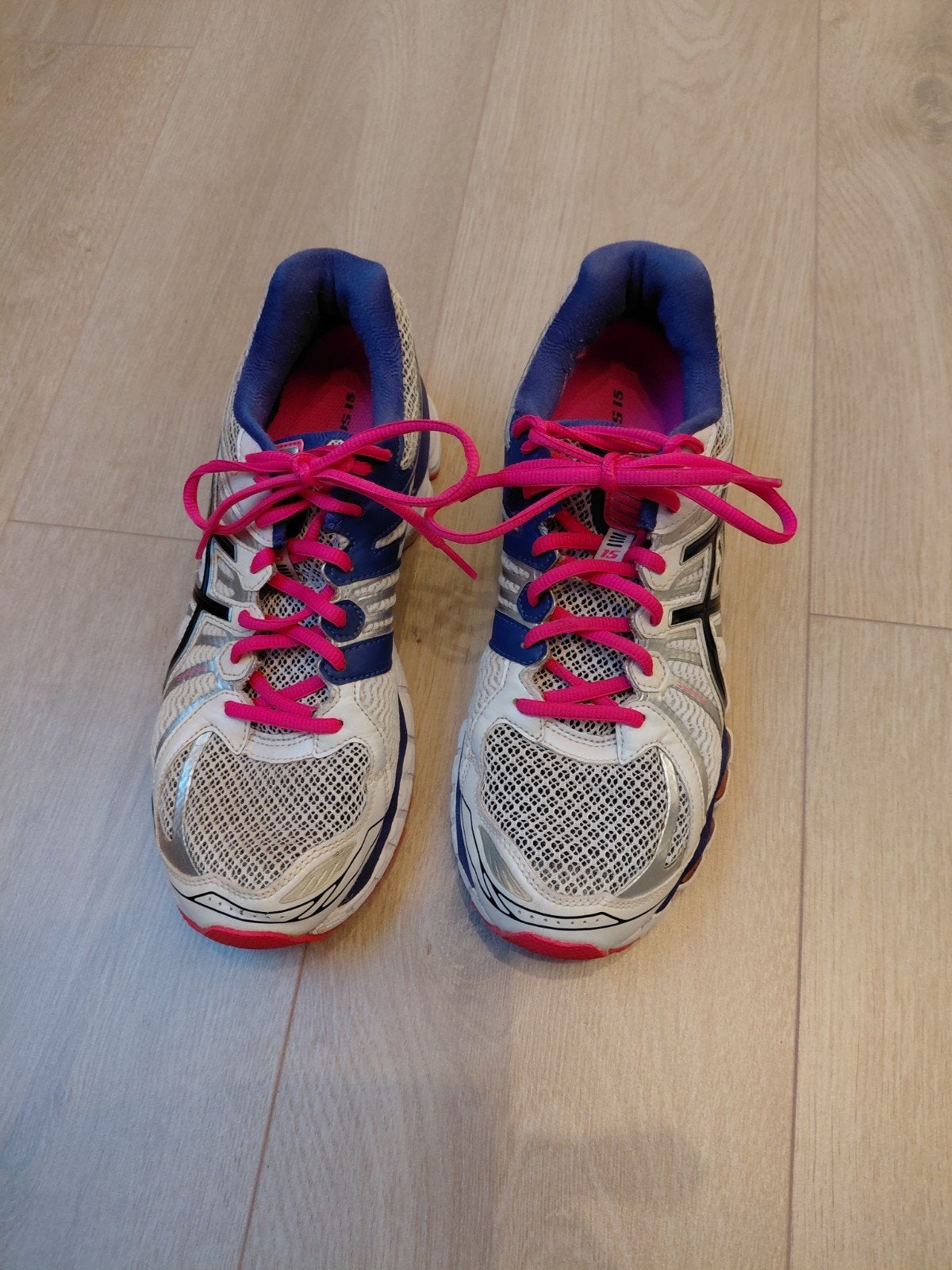 Asics Gel-Nimbus 15 hardloopschoenen - Maat 41, Wit, Maat 42/44 (L), Ophalen of Verzenden, Hardlopen of Fietsen