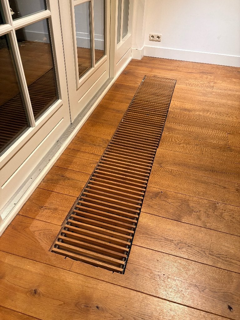 Rolrooster convectorput, Ophalen, 30 tot 80 cm, Gebruikt, Radiator