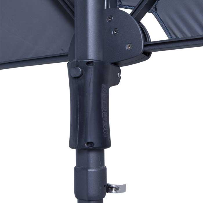 Zweef balkon parasol, Ophalen, Zo goed als nieuw, 1 tot 2 meter