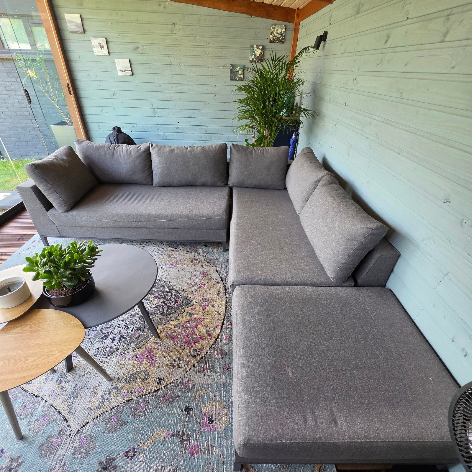 Loungeset Exotan Sicilie, Ophalen, Zo goed als nieuw, Kunststof, Stoel