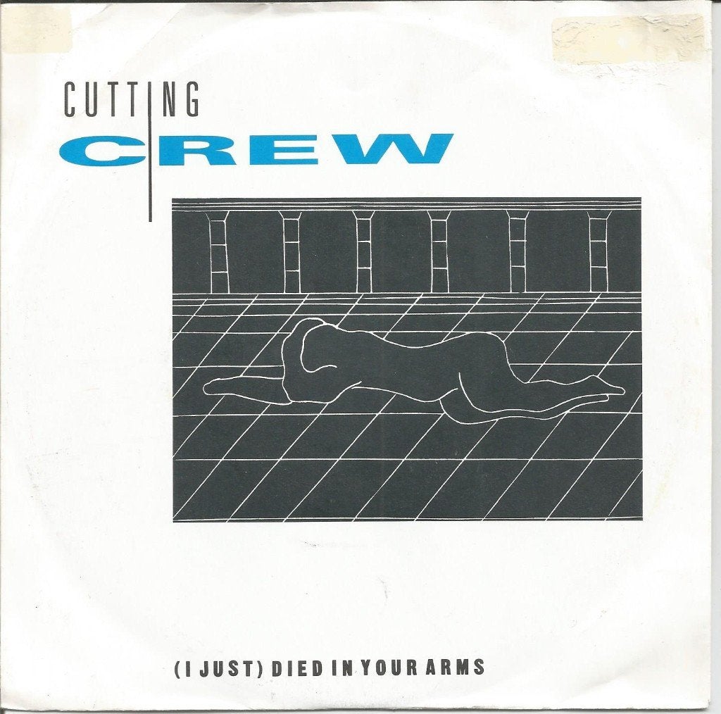 VERKOCHT Cutting Crew ‎– (I Just) Died In Your Arms (1986), Cd's en Dvd's, Fotohoes, 7 inch, Ophalen of Verzenden, Zo goed als nieuw