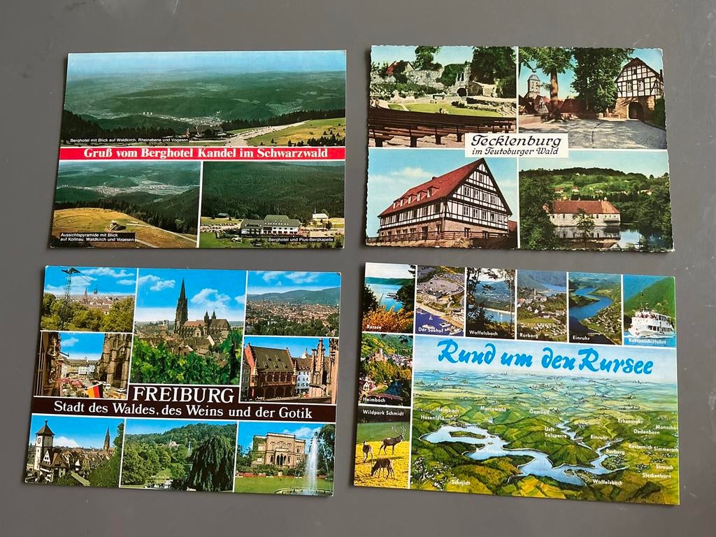 10 Ongelopen ansichtkaarten voor Postcrossing, Ophalen of Verzenden, 1980 tot heden, Ongelopen, Duitsland