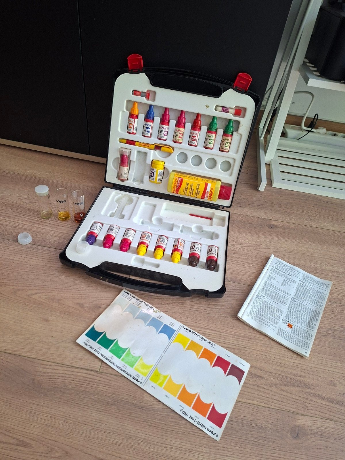 SERA test koffer aquarium water, Ophalen of Verzenden, Zo goed als nieuw