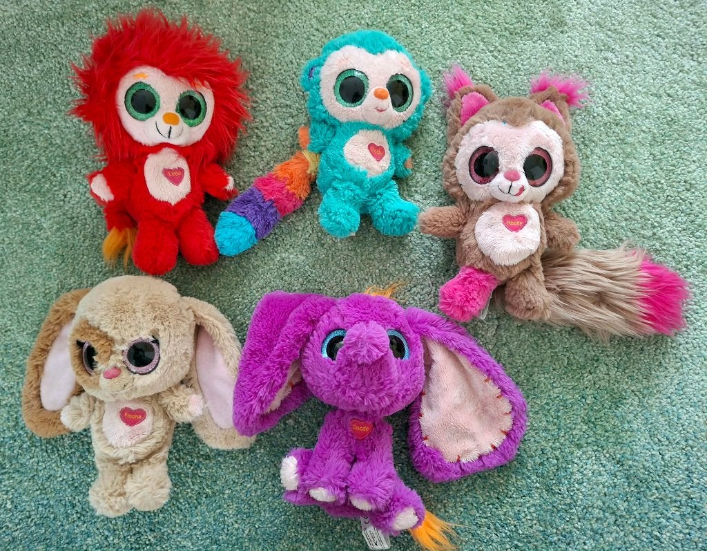 Ylvi and Minimoonis Knuffels set van 5 st, Ophalen, Gebruikt, Overige merken, Overige typen