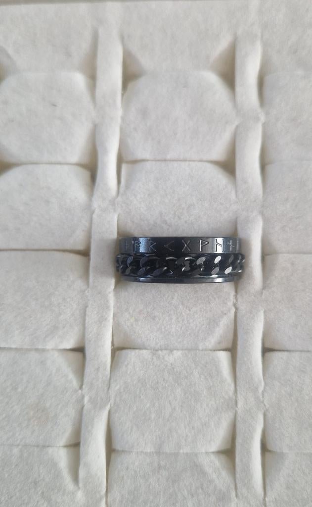 Mooie ring draaibaar, Sieraden, Tassen en Uiterlijk, Ringen, 20 of groter, Ophalen of Verzenden, Zo goed als nieuw, Dame