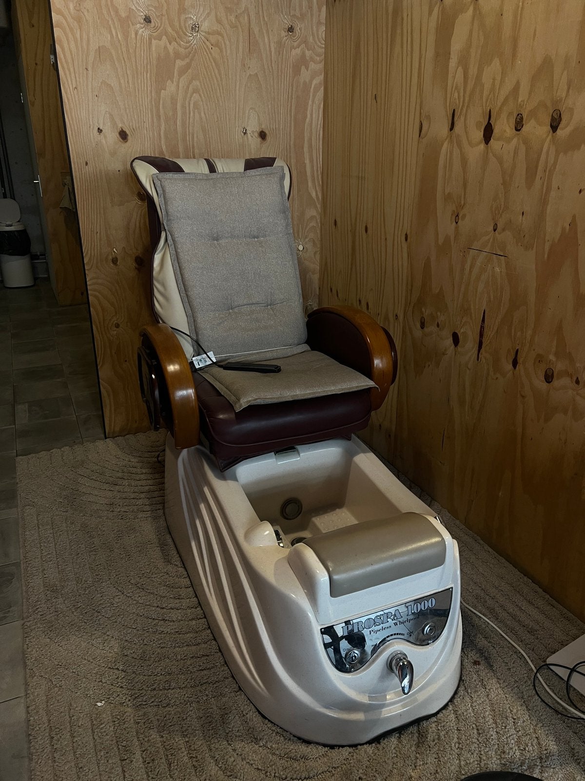 Spa pedicure stoel, Ophalen, Zo goed als nieuw, Hand- en Voetverzorging