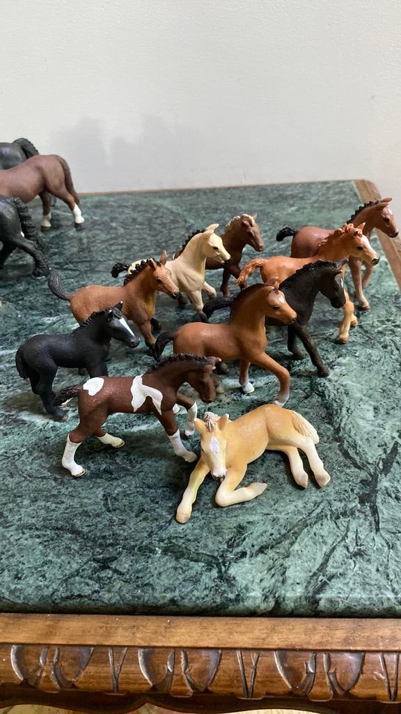 Paarden schleich speelgoed, Ophalen of Verzenden, Zo goed als nieuw, Paard, Beeldje of Figuurtje