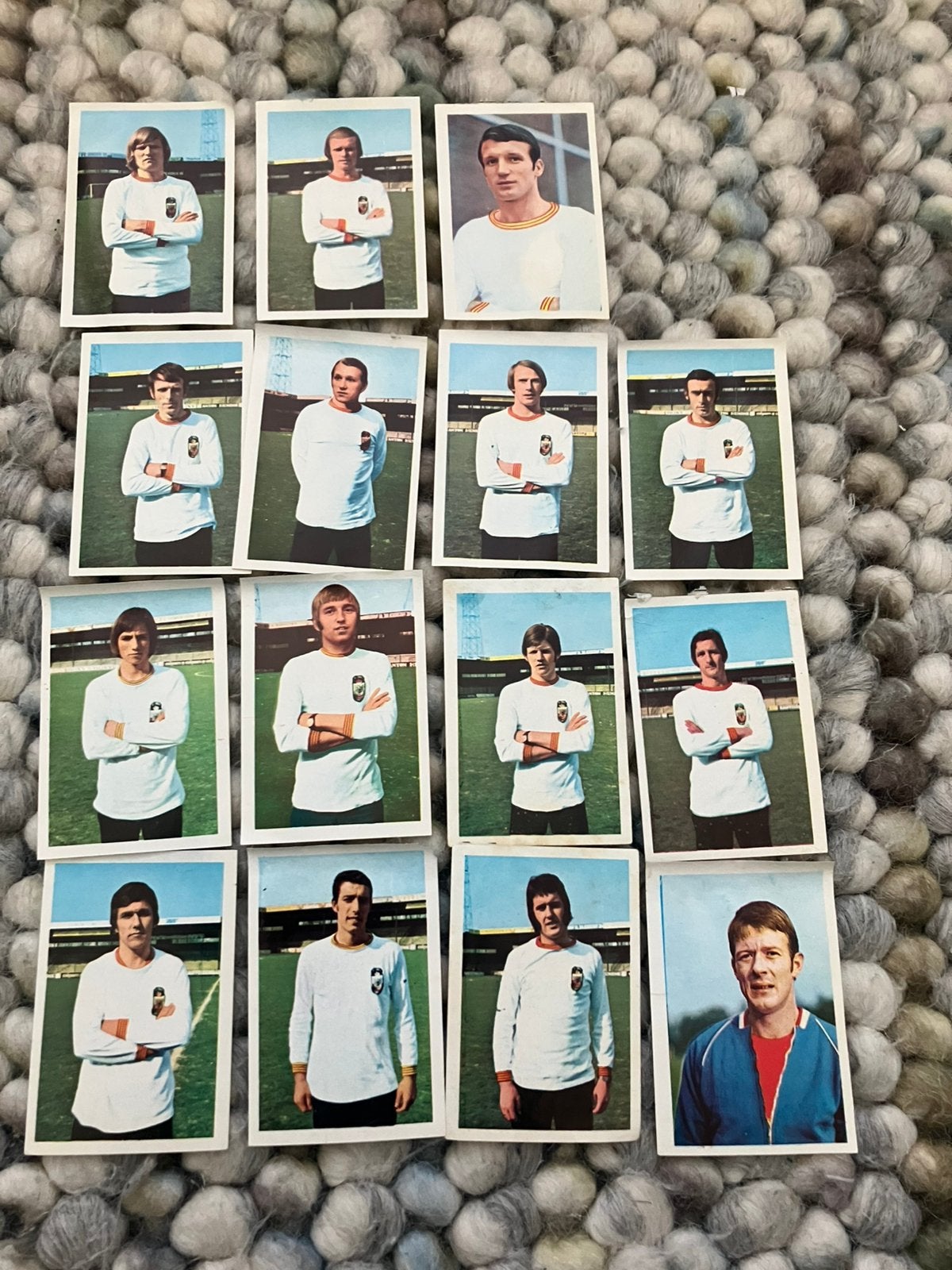 Go ahead eagles panini vanderhout 1971-1972, Ophalen of Verzenden, Gebruikt, Overige binnenlandse clubs, Poster, Plaatje of Sticker