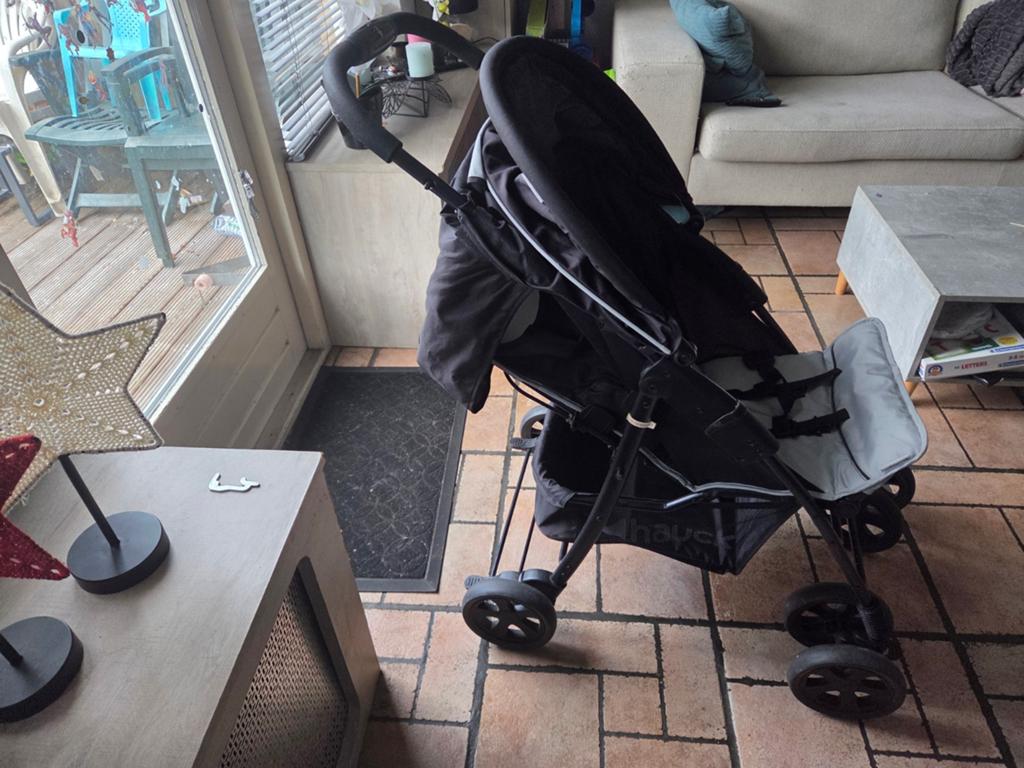 Hauck buggy, Kinderen en Baby's, Buggy's, Ophalen, Gebruikt, Overige merken, Verstelbare rugleuning