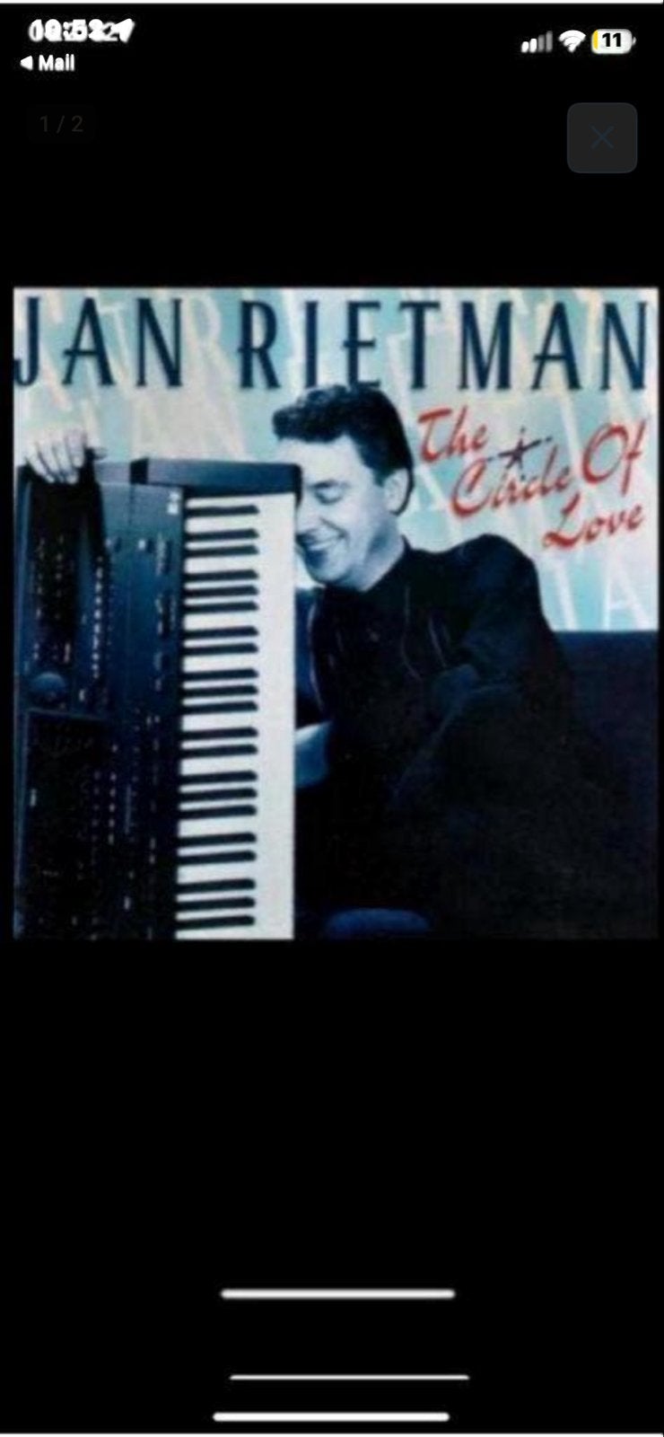 Jan Rietman - The Circle Of Love CD, Gebruikt, Pop, Ophalen of Verzenden, Inclusief boekje