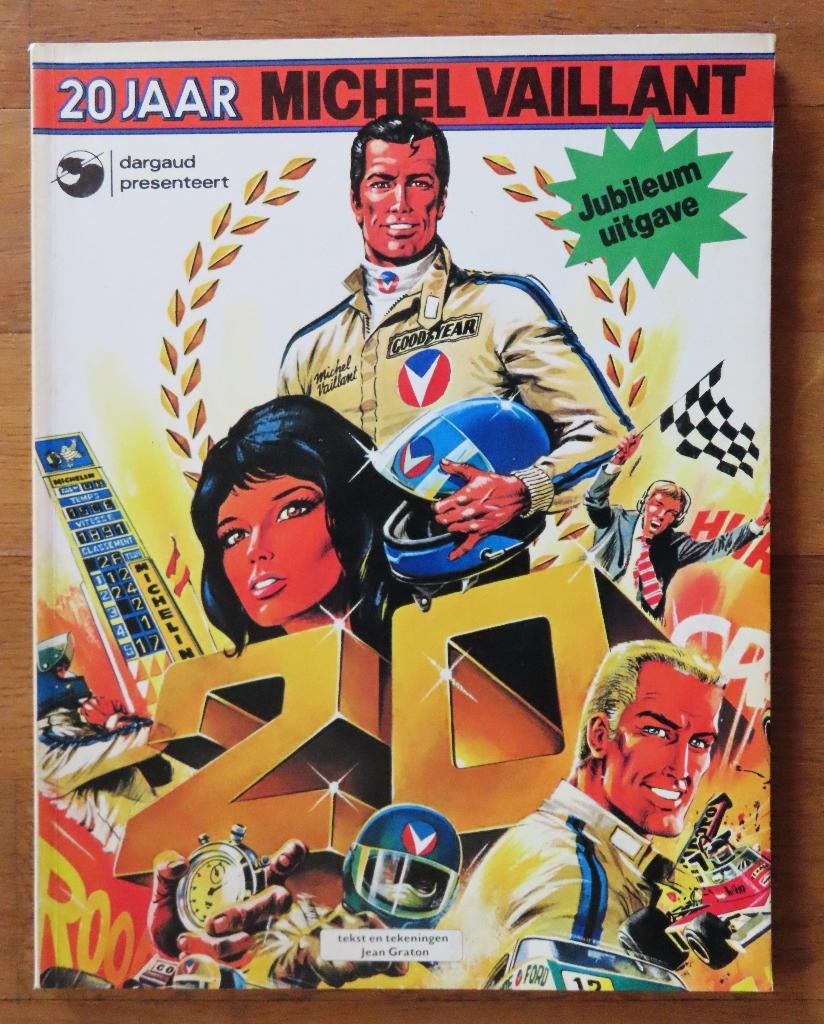 20 jaar Michel Vaillant Jubileum uitgave ( 1979 ), Eén stripboek, Ophalen of Verzenden, Zo goed als nieuw