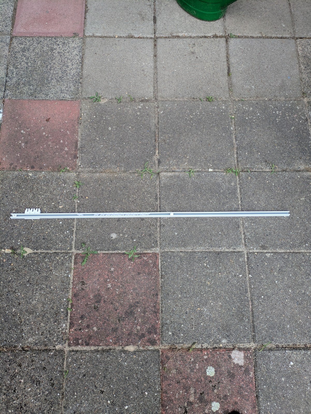 Gordijnrail compleet, meter lengte nieuw, Ophalen