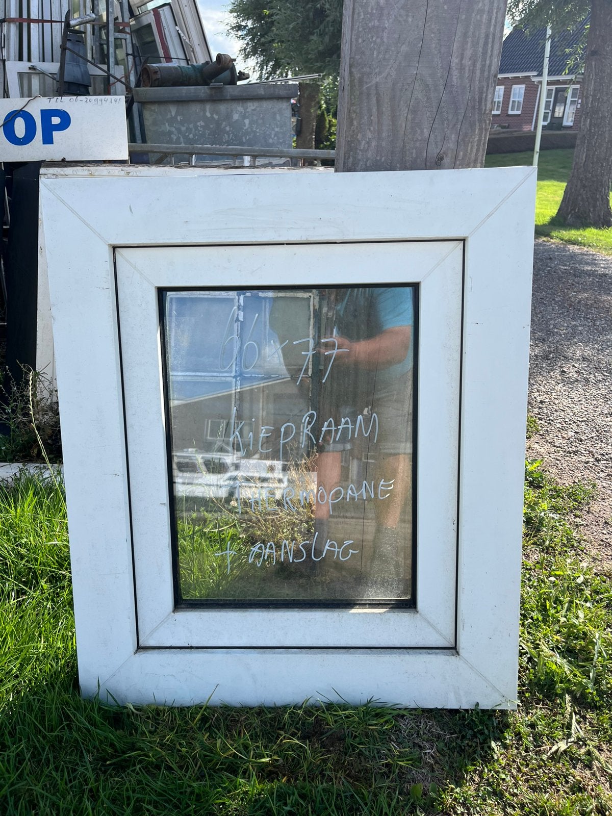 Houten kozijnen en kunstofkozijnen en ramen . Ruime keuze, Dakkapel, Nieuw, Ophalen of Verzenden, 75 tot 150 cm