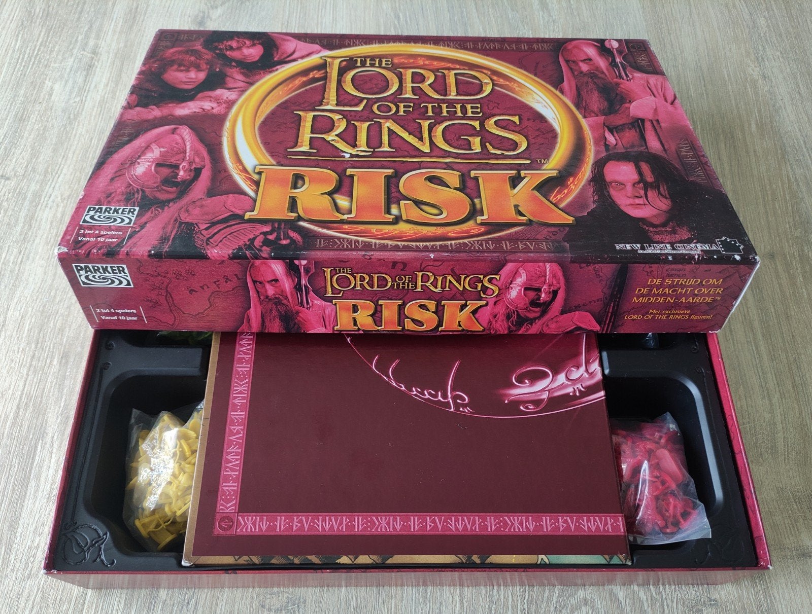 THE LORD OF THE RINGS RISK uitgever PARKER, Hobby en Vrije tijd, Gezelschapsspellen | Bordspellen, Ophalen of Verzenden
