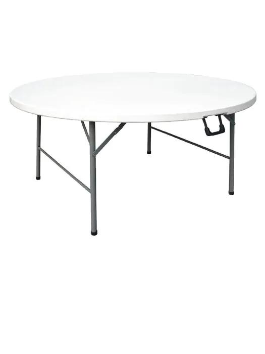 6 ronde klap tafels voor feesten., Huis en Inrichting, Tafels | Eettafels, Ophalen, Zo goed als nieuw, Rond, 100 tot 150 cm