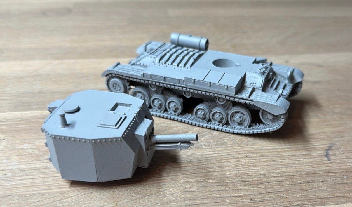 Bolt Action British Bishop SPG, Hobby en Vrije tijd, Ophalen of Verzenden, Zo goed als nieuw, Historisch