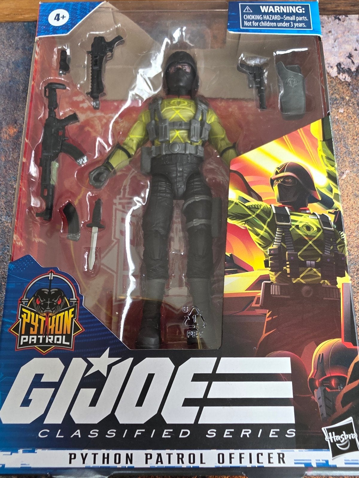 GI Joe classified series Python patrol officer, Ophalen of Verzenden, Nieuw