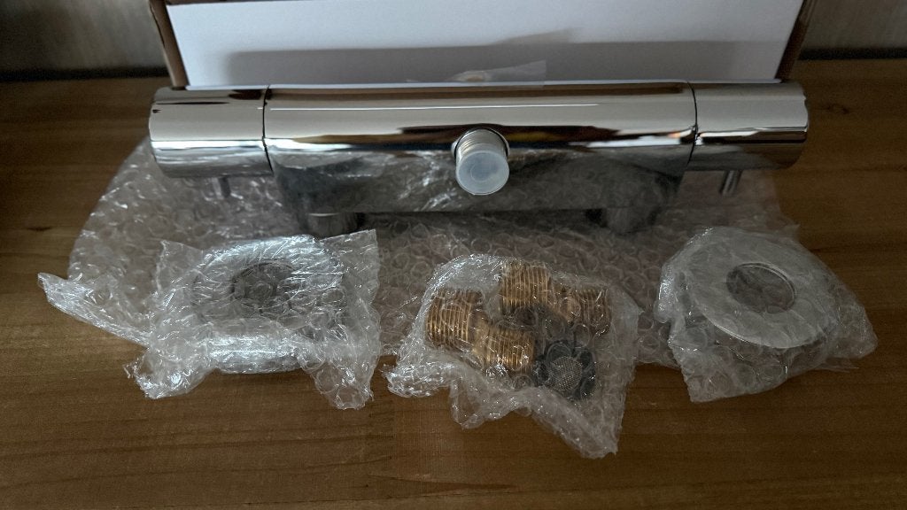 Nieuwe Soak thermostaat douchekraan chroom kraan, Doe-het-zelf en Verbouw, Sanitair, Ophalen of Verzenden, Nieuw, Chroom, Douche