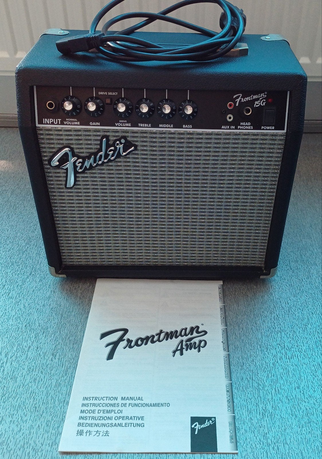 Fender Frontman 15G Gitaarversterker, Ophalen, Gebruikt, Gitaar, Minder dan 50 watt