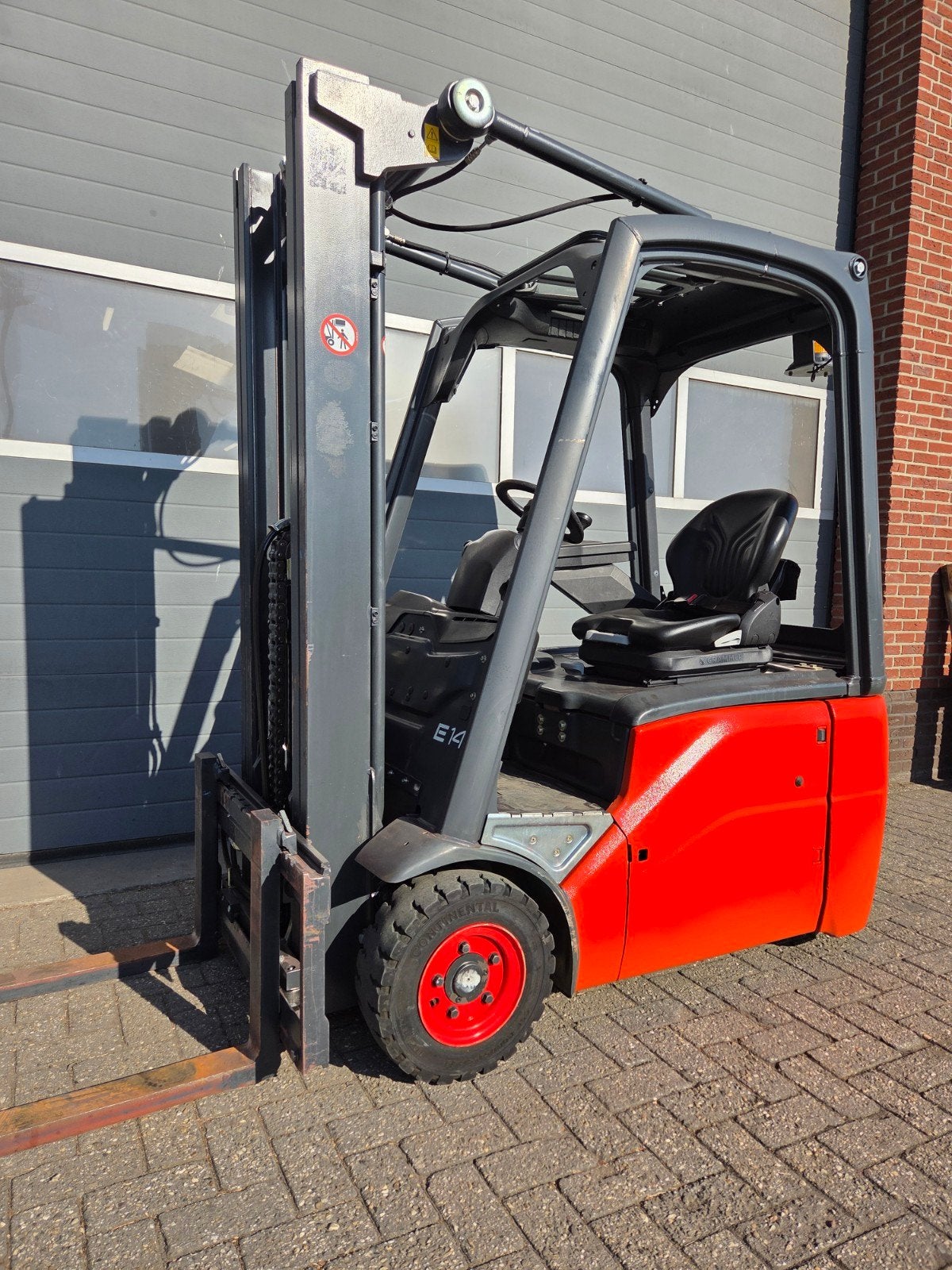 Heftruck Linde E14 Triplex Sideshift Freelift 4650 mm 2011, Linde, Heftruck, Ophalen of Verzenden, 1000 tot 2000 kg
