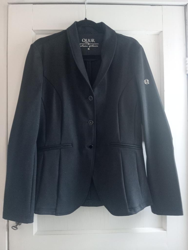 Wedstrijdjasje Quur nieuw!! Zwart met glitter, Dieren en Toebehoren, Nieuw, Ophalen of Verzenden, Bovenkleding, Kinderen