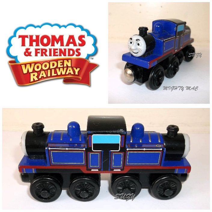 Thomas de Trein Houten Series, Mighty Mac, Kinderen en Baby's, Speelgoed | Thomas de Trein, Ophalen of Verzenden, Gebruikt