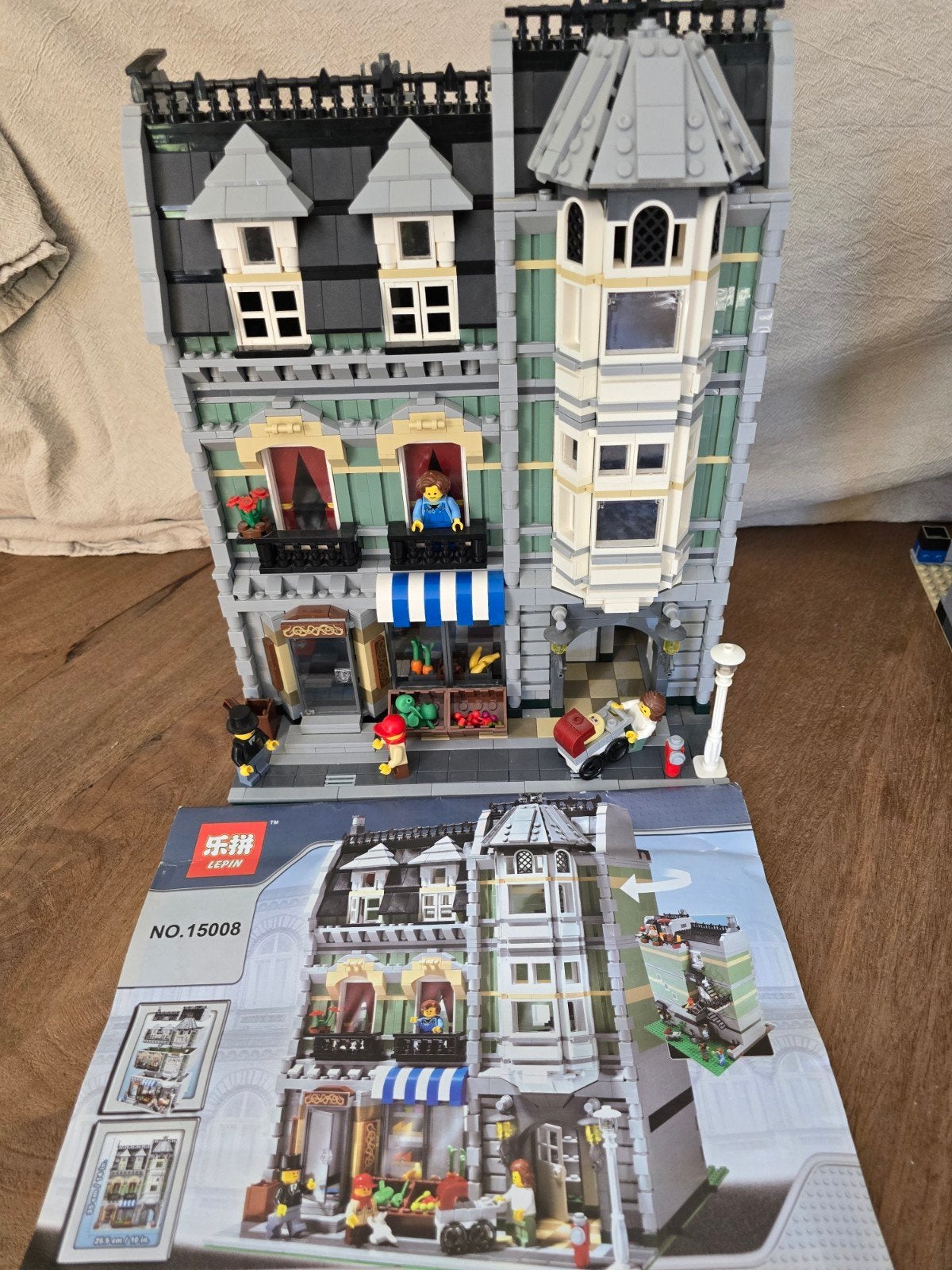 Bouwstenen set Green Grocer (groenteboer) - Lego compatibel, Ophalen of Verzenden, Zo goed als nieuw, Overige merken
