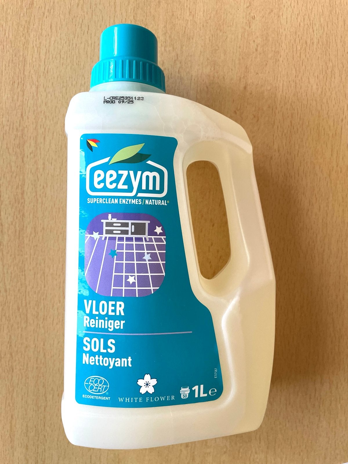 Eezym Vloerreiniger  - 1L white flower, Ophalen of Verzenden, Schoonmaakmiddel