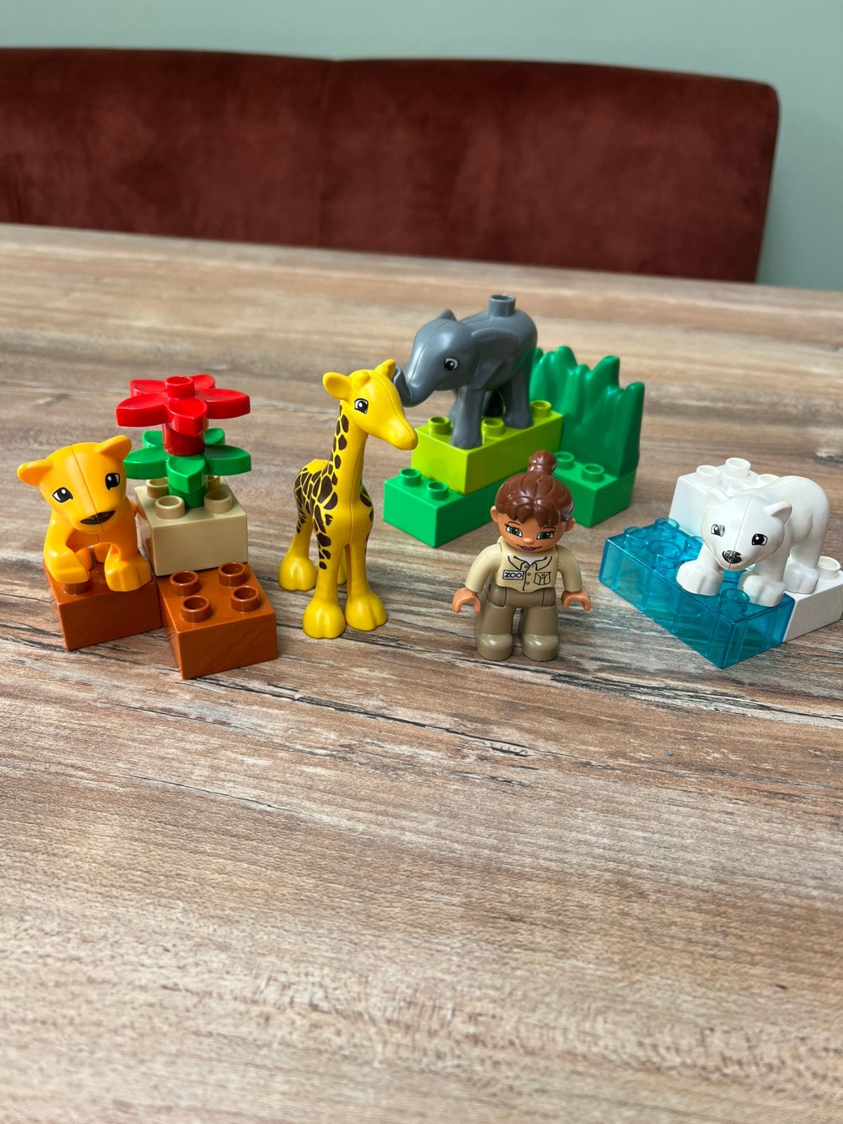 Duplo Dierentuin (4962), Ophalen of Verzenden, Zo goed als nieuw, Compleet, Duplo