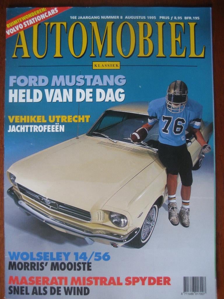 Het Automobiel 8 1995 Ford Mustang Wolseley 14/56, Volvo SW, Boeken, Ophalen of Verzenden, Nieuw, Ford