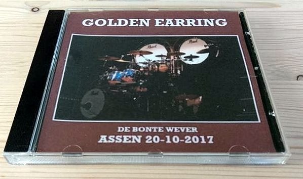 Golden Earring: Live in Assen, De Bonte Wever 20.10.2017, Ophalen of Verzenden, Gebruikt