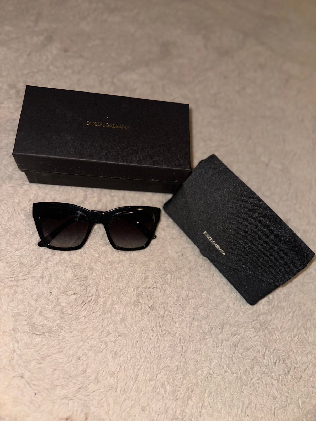 Dolce & Gabanna Zonnebril, Ophalen of Verzenden, Zo goed als nieuw, Zwart, Dolce & Gabbana
