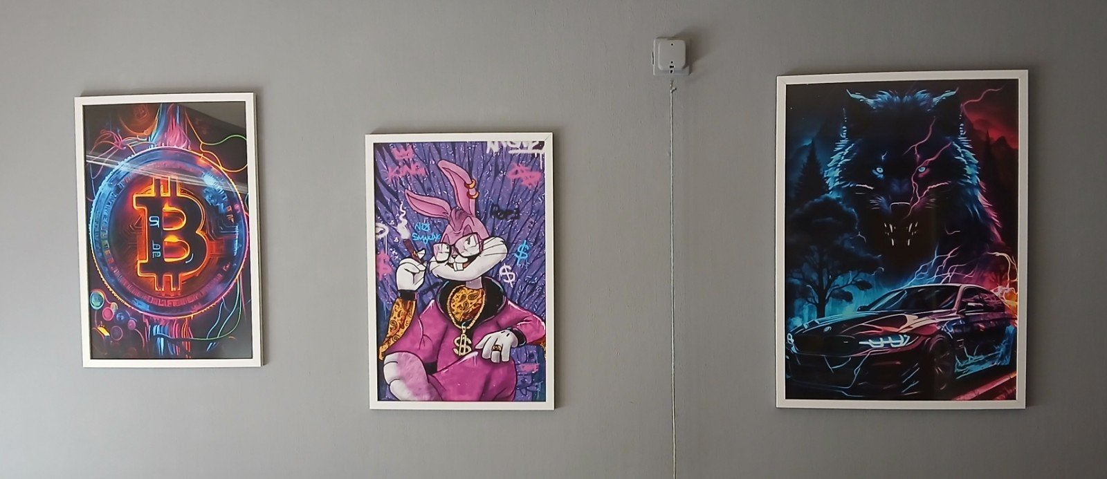 set van drie posters, Huis en Inrichting, Ophalen, 50 – 75, Minder dan 50 cm, Zo goed als nieuw
