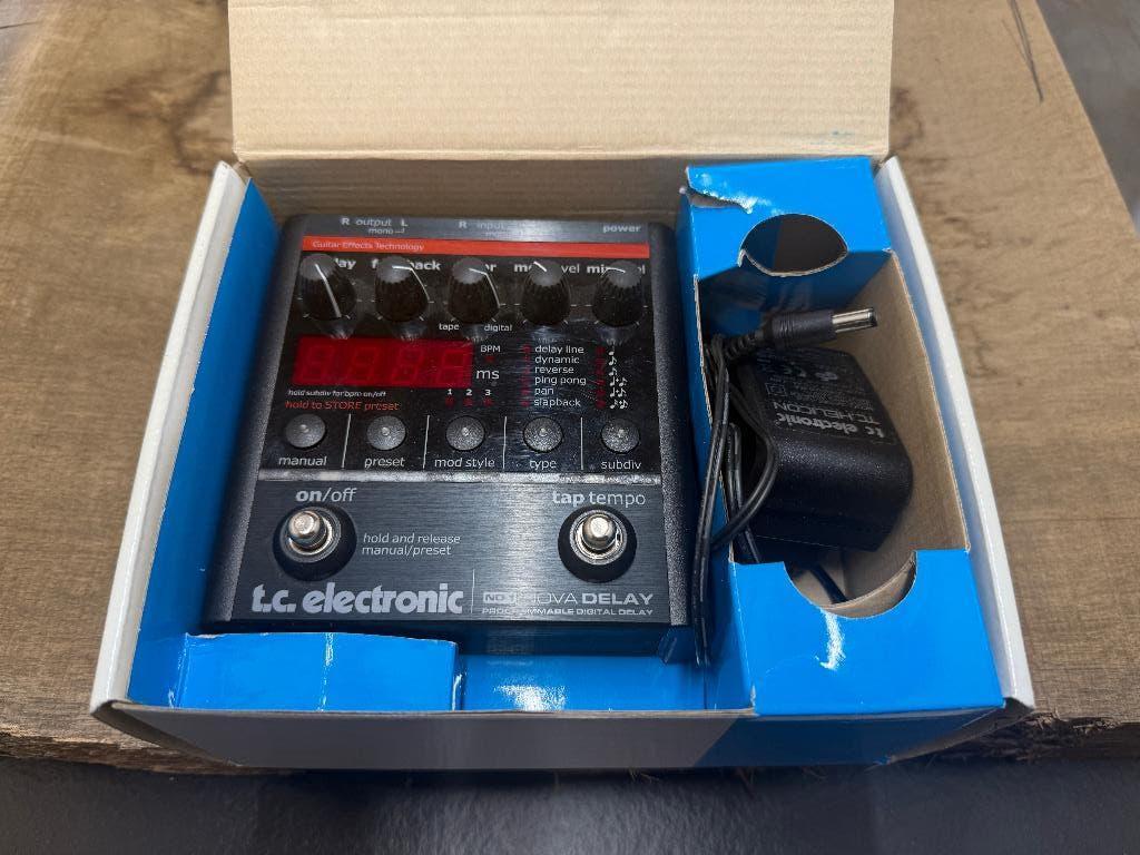 TC Electronic Nova Delay ND-1, Muziek en Instrumenten, Effecten, Ophalen of Verzenden, Gebruikt, Delay of Echo