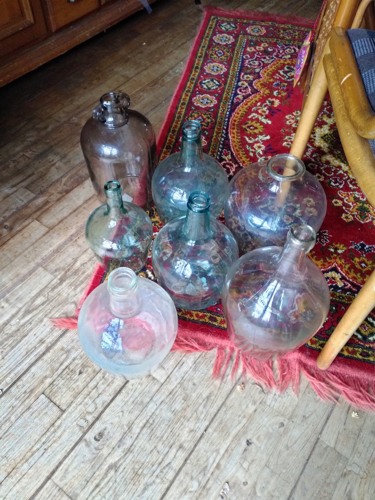 Diverse Gistflessen - Decoratief en Functioneel, Antiek en Kunst, Ophalen