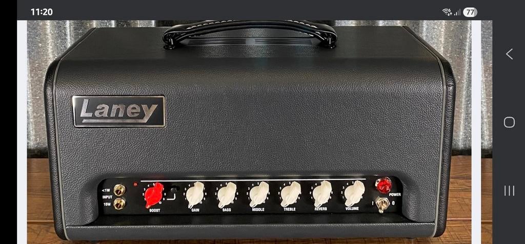 Laney CUB Super Top 15W/1W buizenversterker, Ophalen of Verzenden, Zo goed als nieuw, Gitaar, Minder dan 50 watt