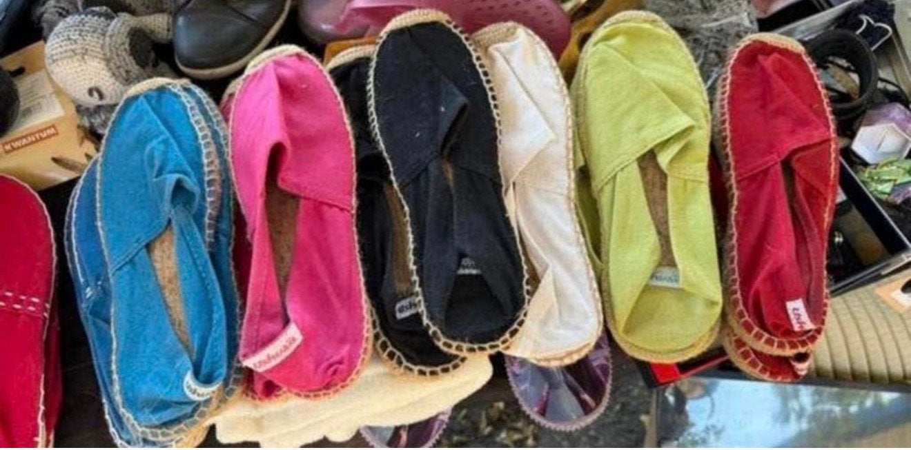 Ushuaia espadrilles schoenen 40 en 41, Ophalen, Nieuw, Espadrilles of Moccasins