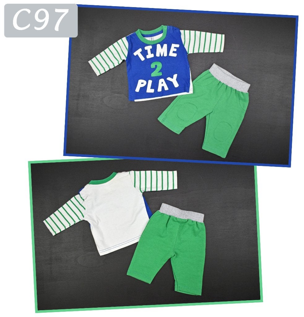 (C97) Maat 50. Time 2 Play 2-delig setje, Gebruikt, Ophalen of Verzenden, Setje, Jongetje