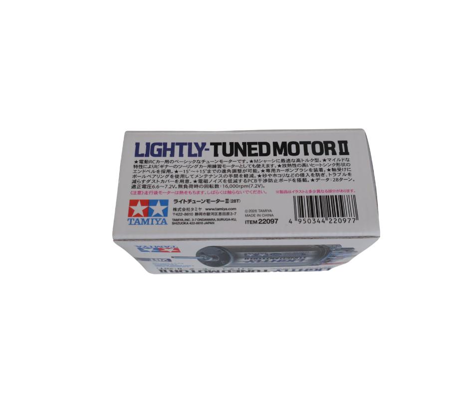 Tamiya 22097 E-Motor Lightly Tuned II 28T BB/Ti 22097, Elektro, Nieuw, Ophalen of Verzenden, Schaal 1:10