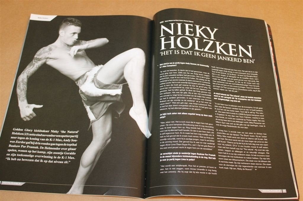 K-1 Grand Prix 2007 Magazine Kickboksen Interviews, Ophalen of Verzenden, Gelezen, Watersport en Hengelsport