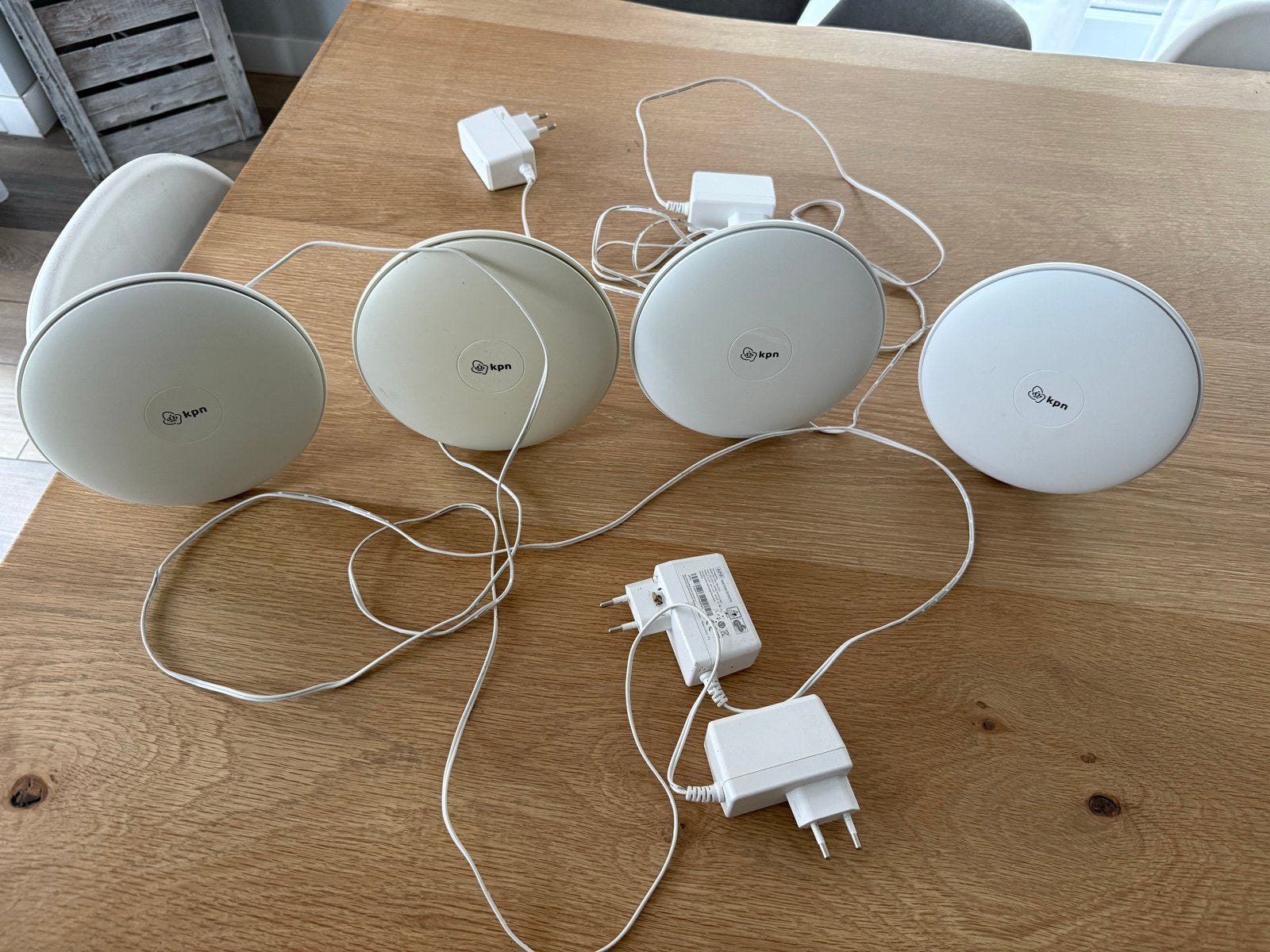 KPN SuperWifi punten (4 stuks), Computers en Software, Routers en Modems, Ophalen, Gebruikt, Router