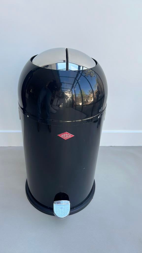 Wesco kickmaster 38 liter, Ophalen, Gebruikt, Met pedaal, Metaal