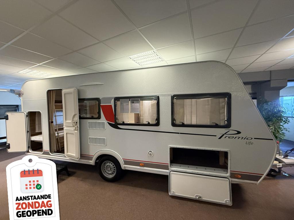 Bürstner Premio Life 490 TKM, Verhuur!, Caravans en Kamperen