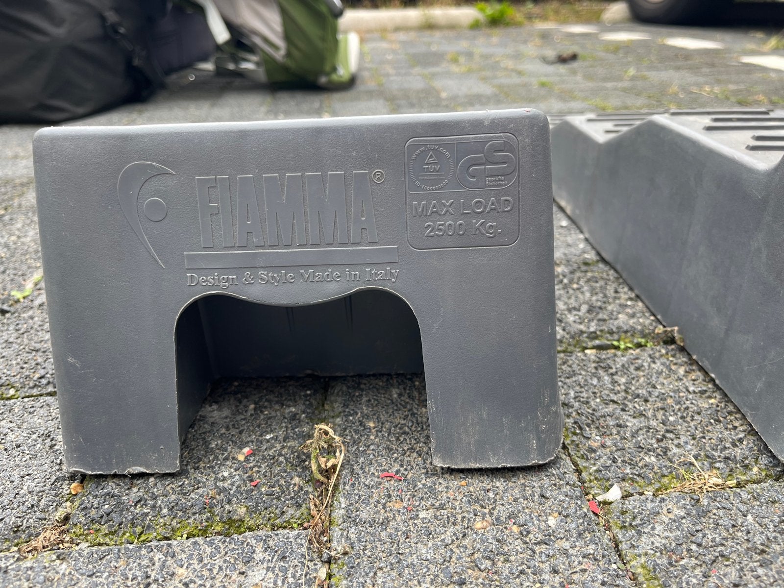 Fiamma oprijdblokken voor camper of caravan, Ophalen of Verzenden, Gebruikt