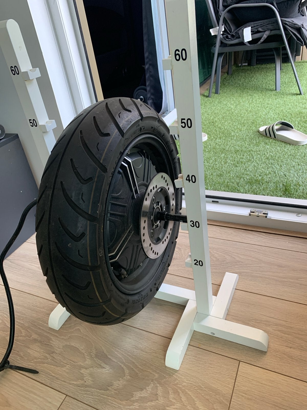 Niu N-serie achterwiel met motor en band, Ophalen of Verzenden, Gebruikt, Overige typen, Overige merken